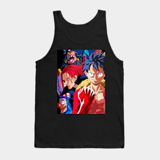 One piece 4 Emperor Print Design Tank Top